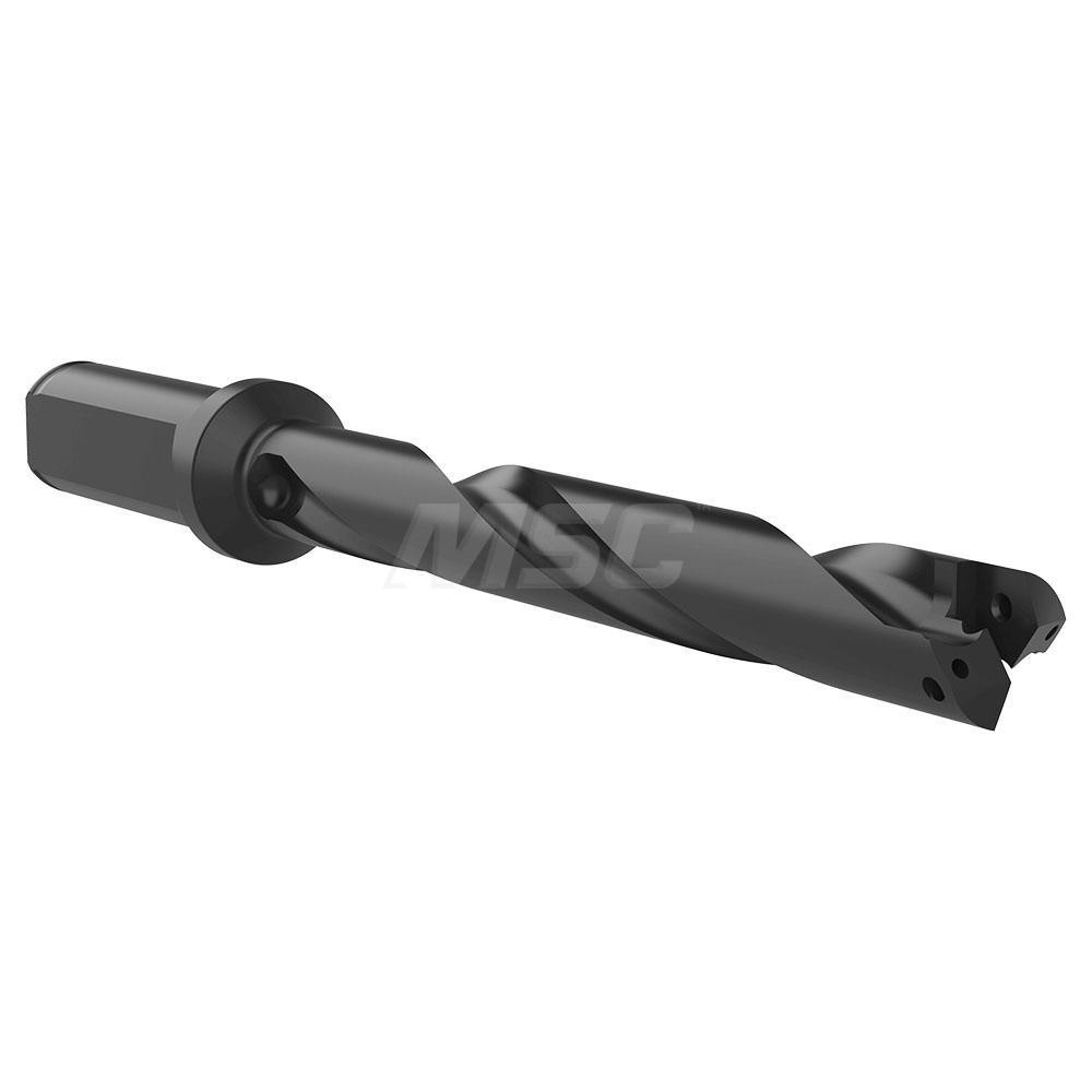 Allied Machine and Engineering Spade Drill: 39/64 to 11/16" Dia, 4-1/2" Max Depth, Straight Flute - 25005S-002I