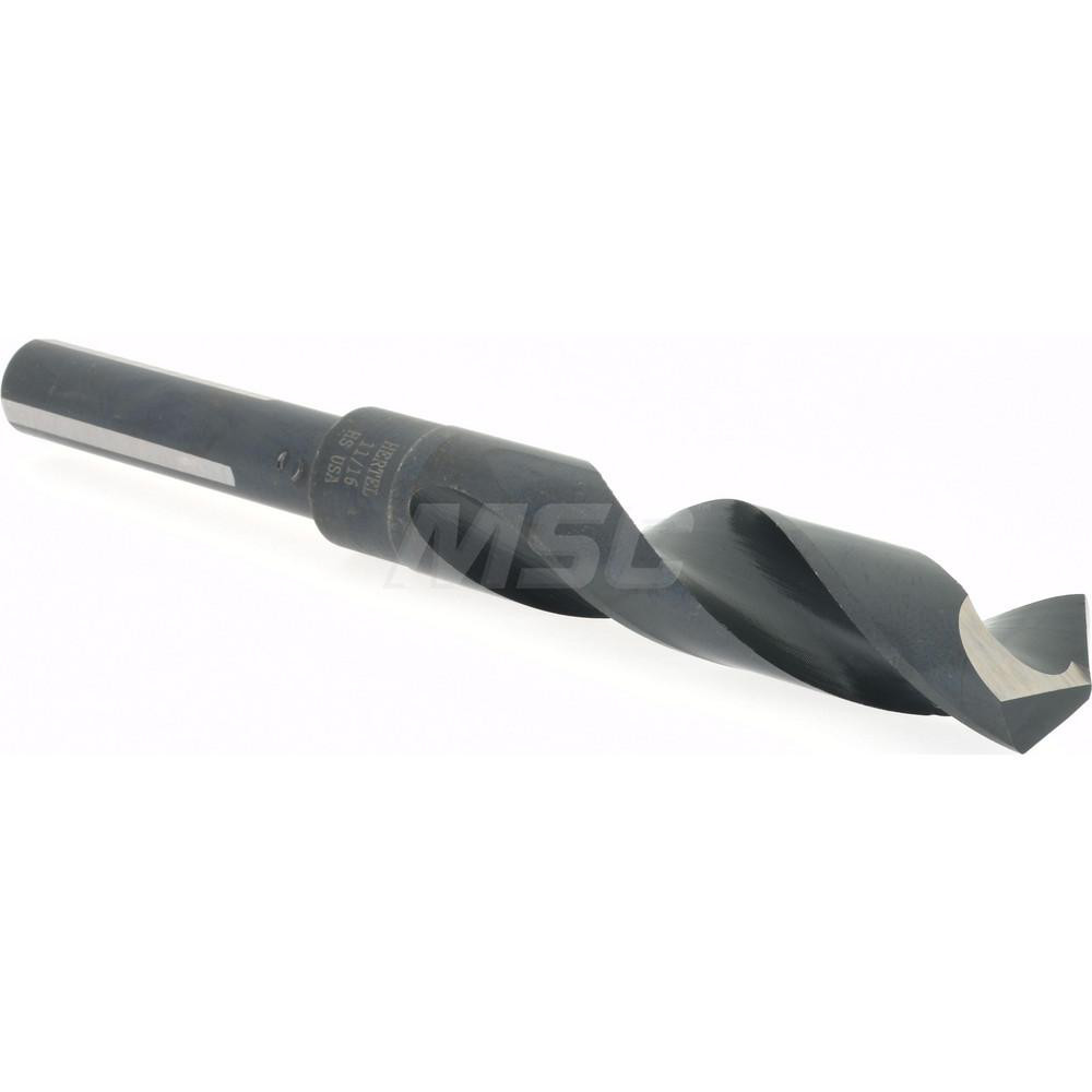 Allied Machine and Engineering Spade Drill: 33/64 to 11/16" Dia, 4-1/2" Max Depth, Straight Flute - 25000S-075F