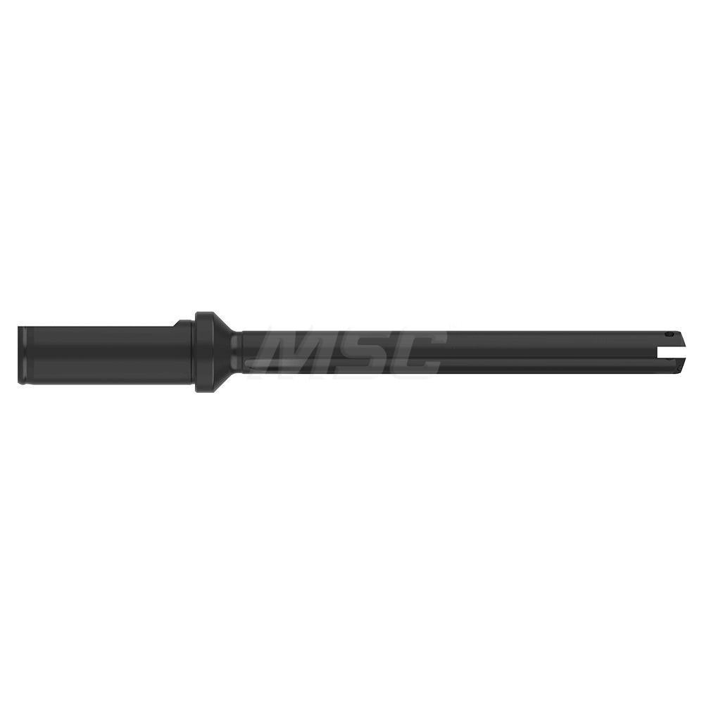 Allied Machine and Engineering Spade Drill: 33/64 to 11/16" Dia, 4-1/2" Max Depth, Straight Flute - 25000S-075F