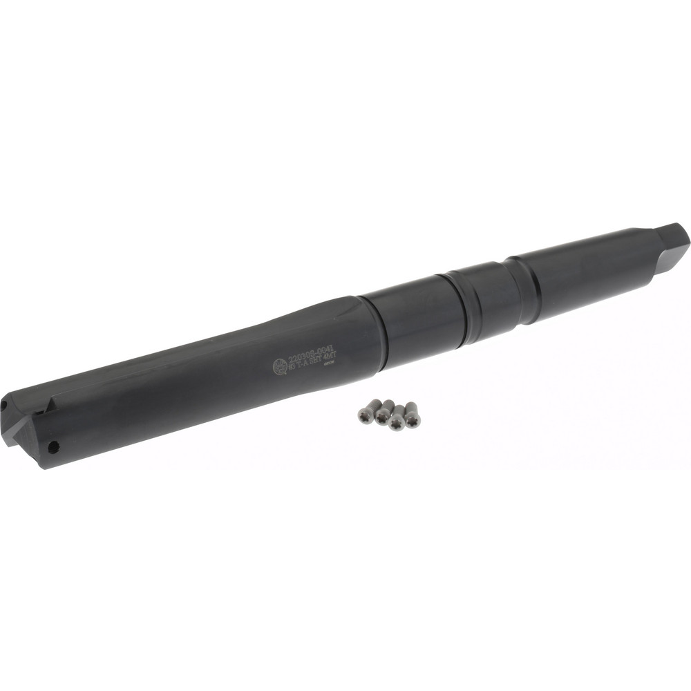 Allied Machine and Engineering Spade Drill: 1 to 1-3/8" Dia, 5-3/8" Max Depth, Helical Flute - 24020H-004IS100