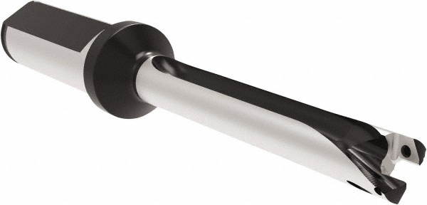 Allied Machine and Engineering Spade Drill: 0.4724 to 0.5117" Dia, Straight Flute - HXT0712S-075C