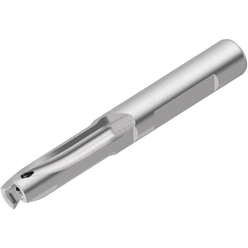 Kennametal Replaceable-Tip Drill: 9 to 9.5 mm Dia, 28.5 mm Max Depth, 10 mm Weldon Flat Shank - 6953863