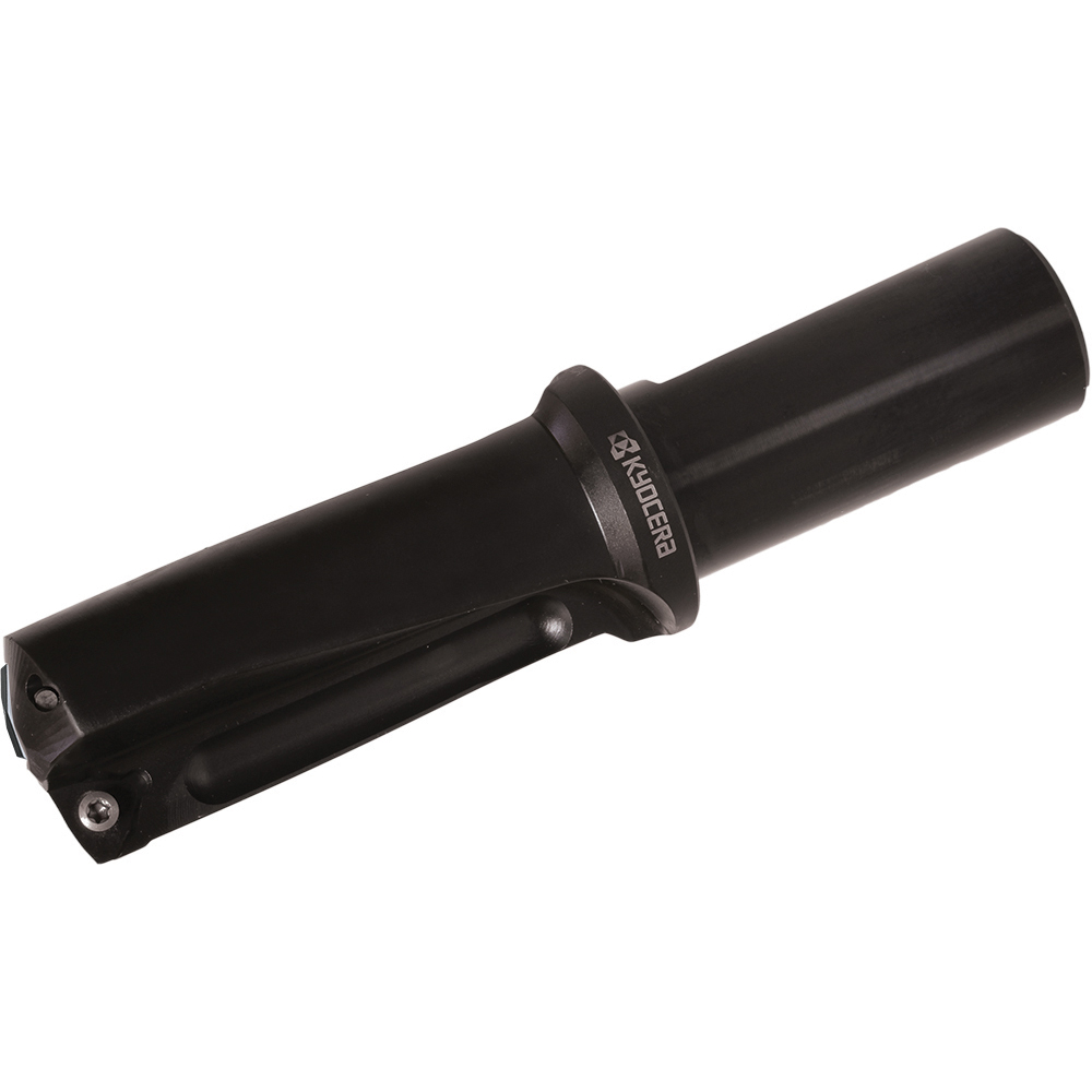 Kyocera Indexable Insert Drill: DR1437, 1.4370" Max Dia, 2.7500" Max Depth, 2xD, 1.0000" Shank Dia - OTM86226