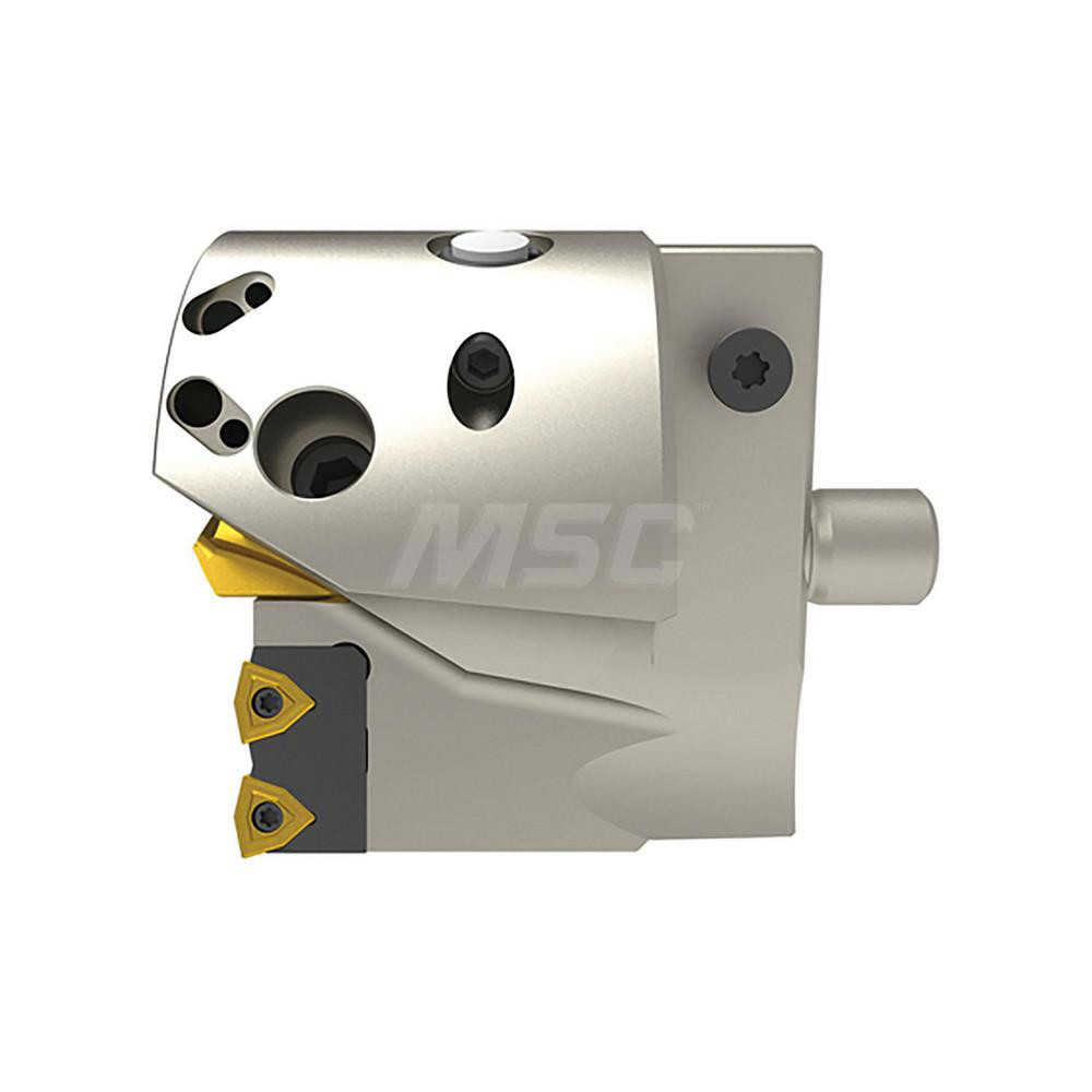 Komet Drill Heads; Series: V46; Head Connection Size: 63.5; Pilot Type: Pilot Drill; Maximum Drill Dia (mm): 65.00; Pilot Drill Dia (mm): 12.00; Number of Non-Pilot Inserts: 4; Pilot Drill Style: V95; Head Length (mm): 35.00; Drill Head Style: V46; Through Coolant: Yes - 1086065000