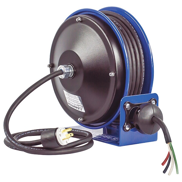 Coxreels 30 ft. 16/3 Power Cord Reel 1 Outlets - PC10-3016-4