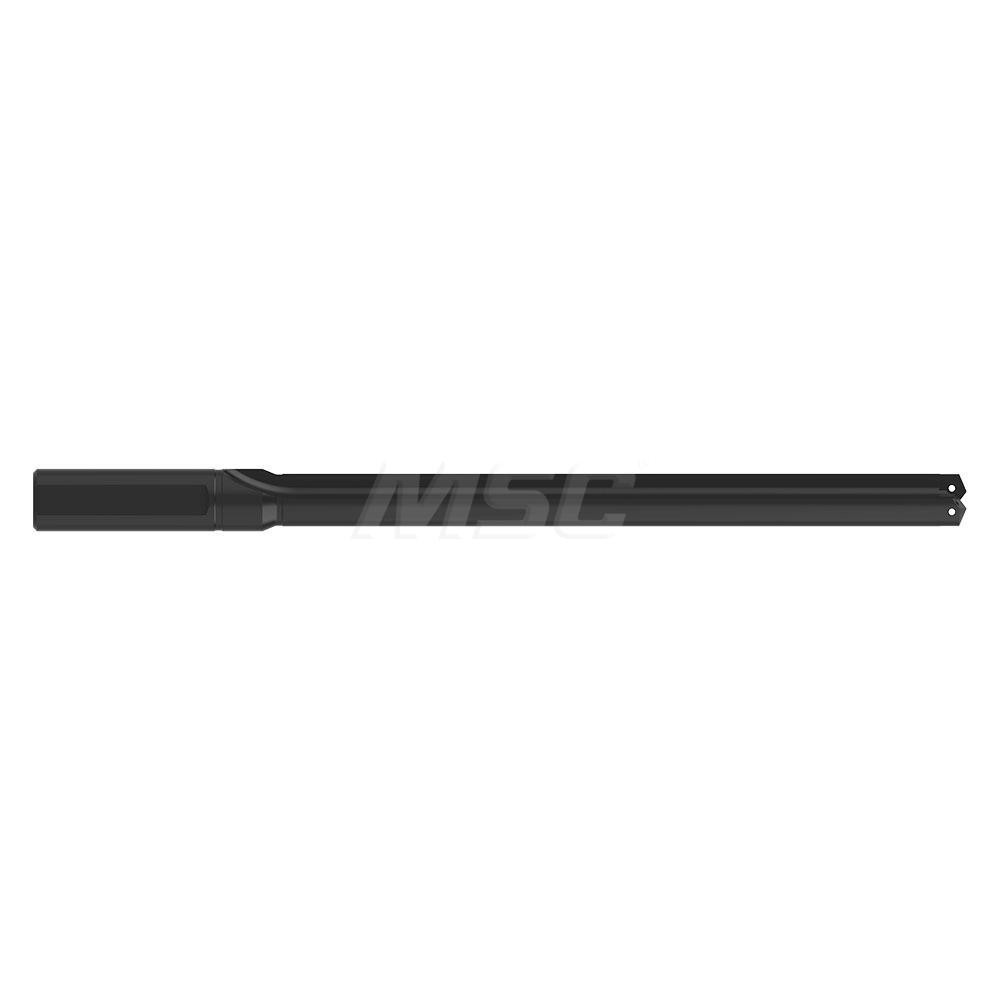 Allied Machine and Engineering Spade Drill: 55/64 to 15/16" Dia, 10-5/8" Max Depth, Straight Flute - 25015S-100L