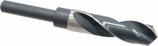 Allied Machine and Engineering Spade Drill: 55/64 to 15/16" Dia, 10-5/8" Max Depth, Straight Flute - 25015S-100L