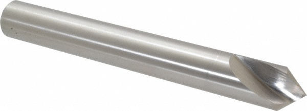 Walter-Titex Spotting Drill: 1" Dia, 90 deg, 7-7/8" OAL, High-Speed Steel - 5153686
