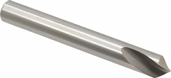 Magafor Spotting Drill: 1/2" Dia, 90 deg, 2-3/4" OAL, Solid Carbide - 88819512700