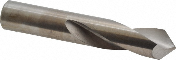 Magafor Spotting Drill: 1/2" Dia, 90 deg, 2-3/4" OAL, Solid Carbide - 88819512700