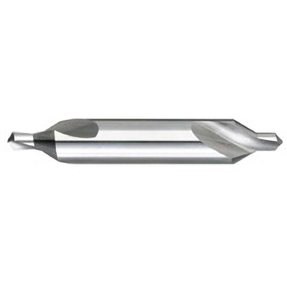 Harvey Tool Combination Drill & Countersink: #0000, 1/8" Body Dia, 118 deg, Solid Carbide - 11002-C3