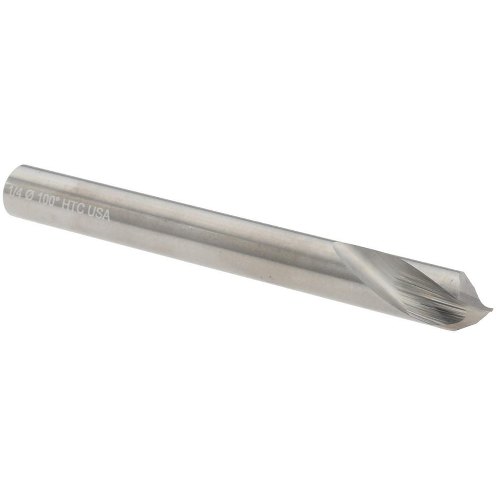 Harvey Tool Spotting Drill: 0.0900" Dia, 100 deg, 1.5000" OAL, Solid Carbide - 975890