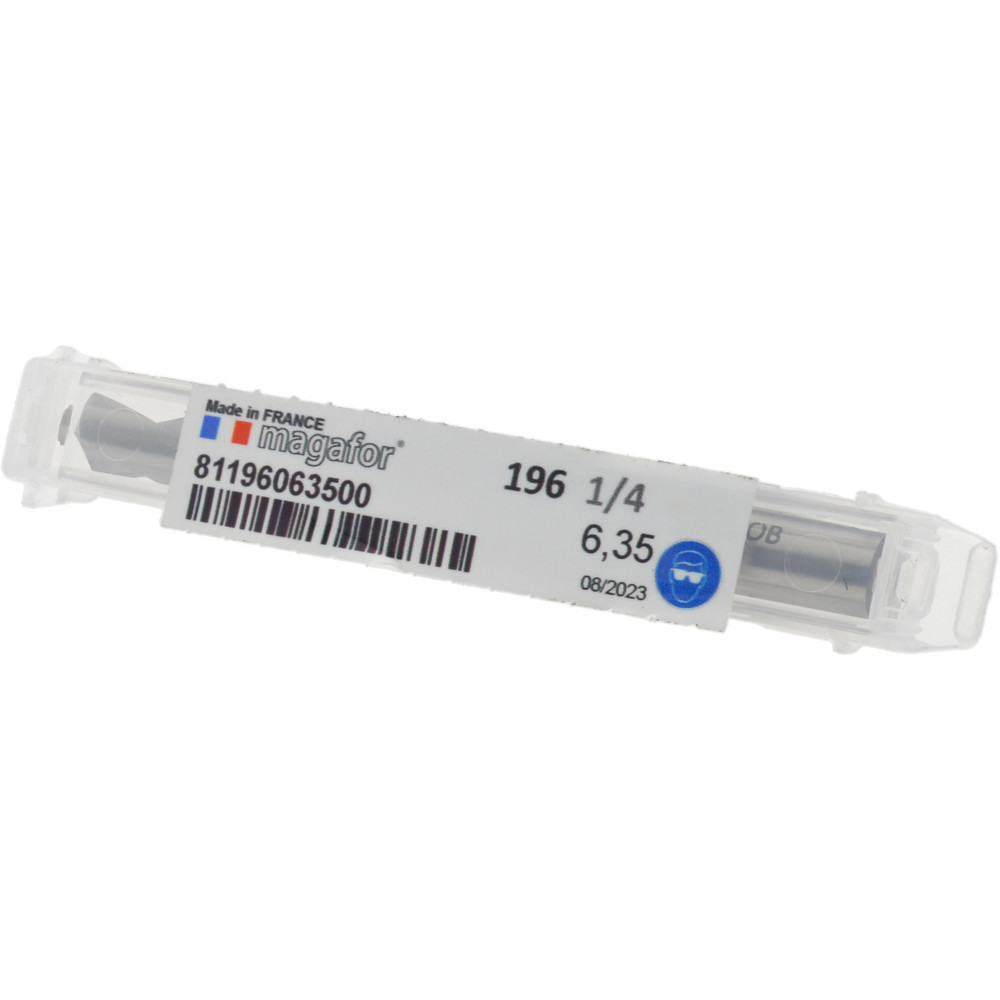 Magafor Spotting Drill: 1/4" Dia, 120 deg, 2-5/8" OAL, Cobalt M-35 (HSS-E) - 81196063500