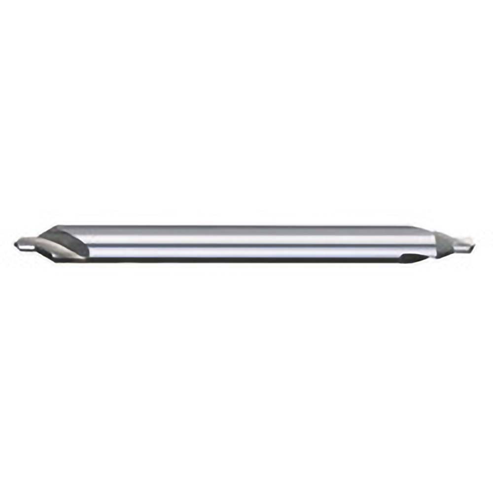 Titan USA Combination Drill & Countersink: #3, 1/4" Body Dia, 118 deg, High-Speed Steel - CS50035