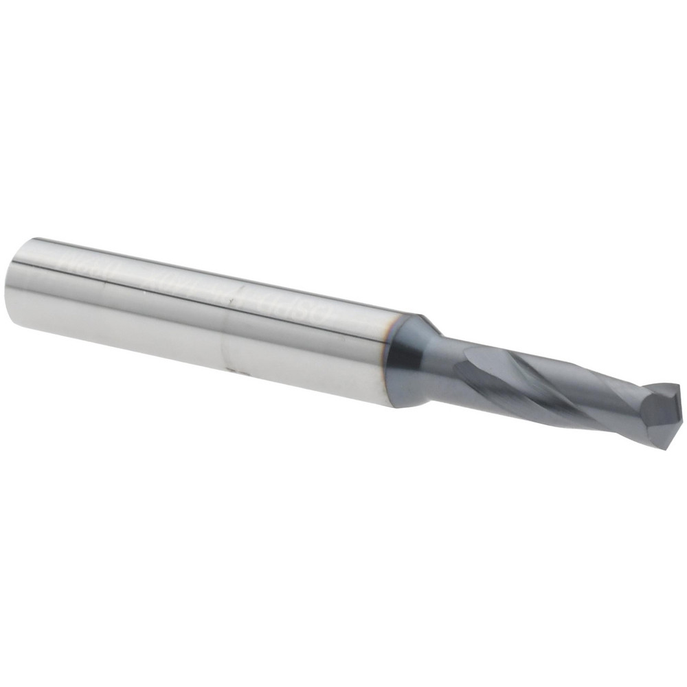 Micro 100 Spotting Drill: 1/8" Dia, 90 deg, 1-1/2" OAL, Solid Carbide - QSPD-125-090X
