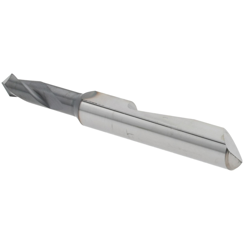 Micro 100 Spotting Drill: 1/8" Dia, 90 deg, 1-1/2" OAL, Solid Carbide - QSPD-125-090X