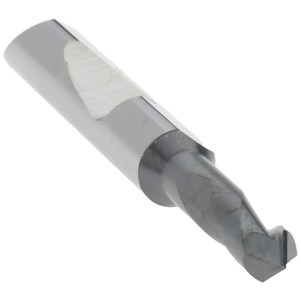 Micro 100 Spotting Drill: 1/8" Dia, 90 deg, 1-1/2" OAL, Solid Carbide - QSPD-125-090X