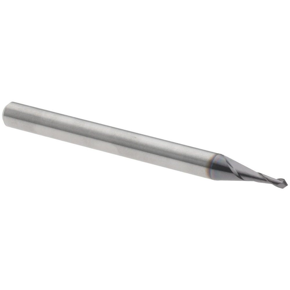 Harvey Tool Spotting Drill: 0.0450" Dia, 140 deg, 1.5000" OAL, Solid Carbide - 815845-C3