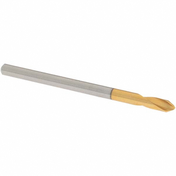 OSG Spotting Drill: 3.00 mm Dia, 90 deg, 48 mm OAL, Solid Carbide - 8688933