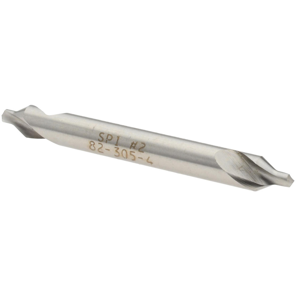 Magafor Combination Drill & Countersink: #2, 3/16" Body Dia, High-Speed Steel - 81115020000