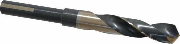 Value Collection Combination Drill & Countersink: #6, 1/2" Body Dia, High-Speed Steel - 156400006000006