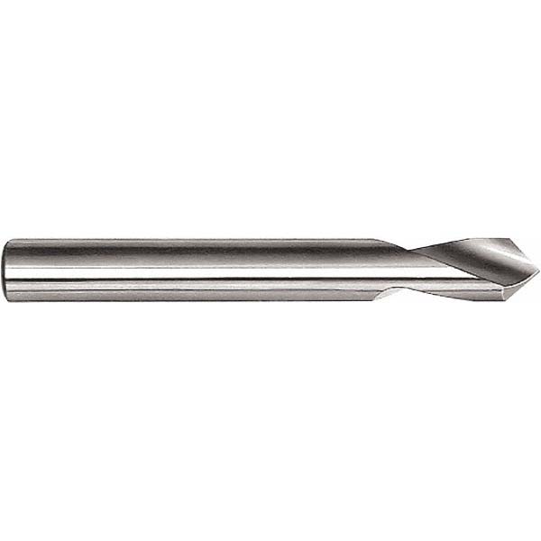 Magafor Spotting Drill: 3/8" Dia, 90 deg, 3-1/8" OAL, High-Speed Steel - 8119C095200