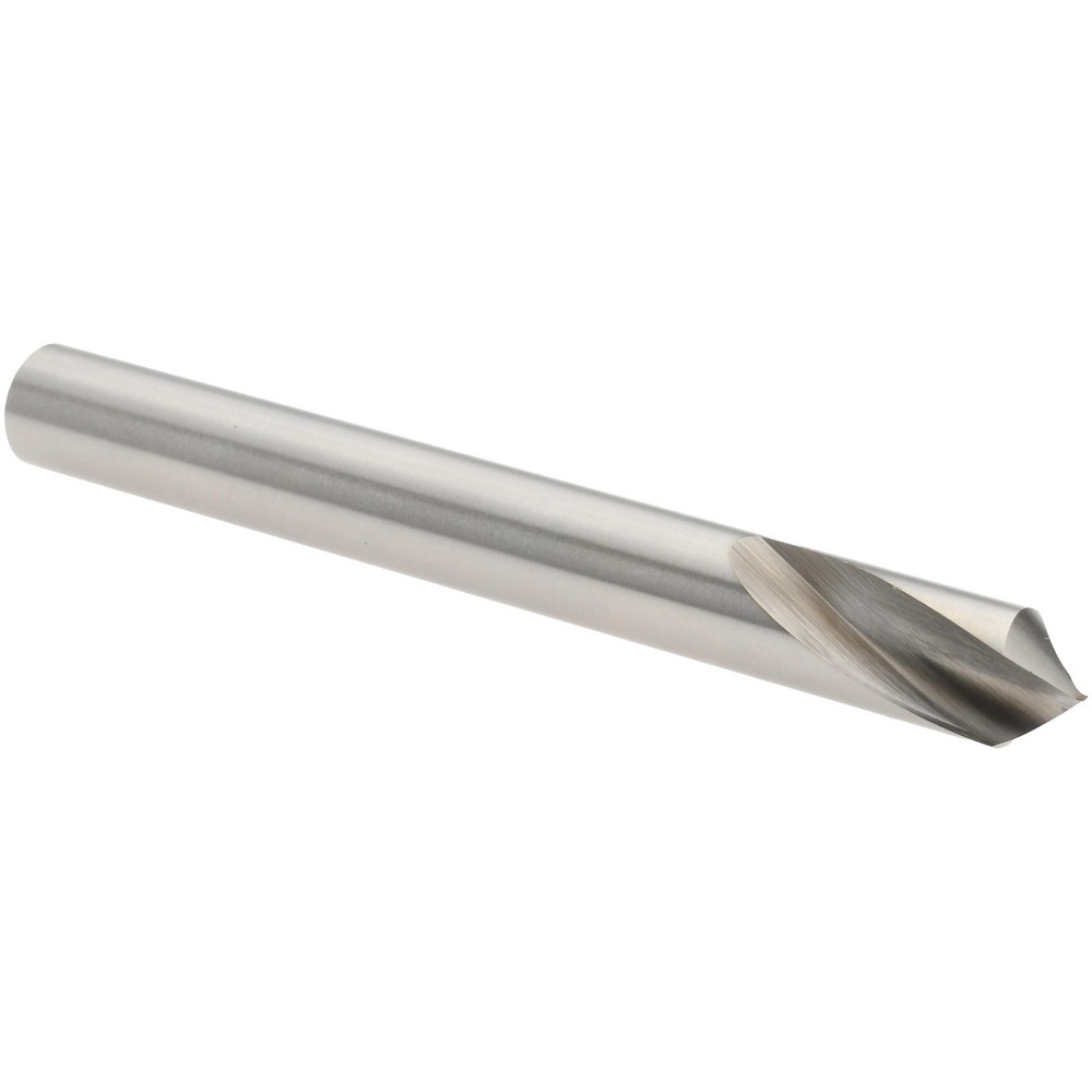 Magafor Spotting Drill: 3/16" Dia, 90 deg, 2" OAL, Solid Carbide - 88809004760