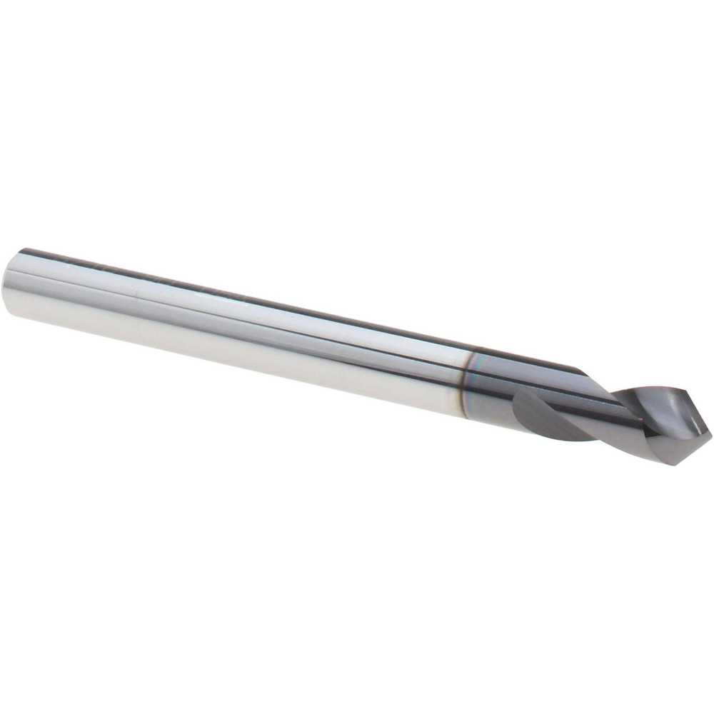 Magafor Spotting Drill: 3/16" Dia, 90 deg, 2" OAL, Solid Carbide - 88809004760