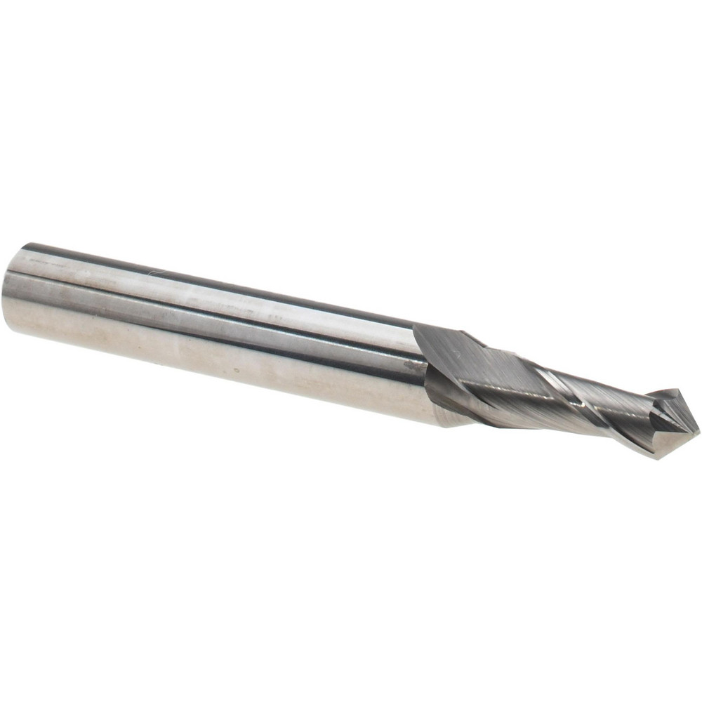 Magafor Spotting Drill: 3/16" Dia, 90 deg, 2" OAL, Solid Carbide - 88809004760