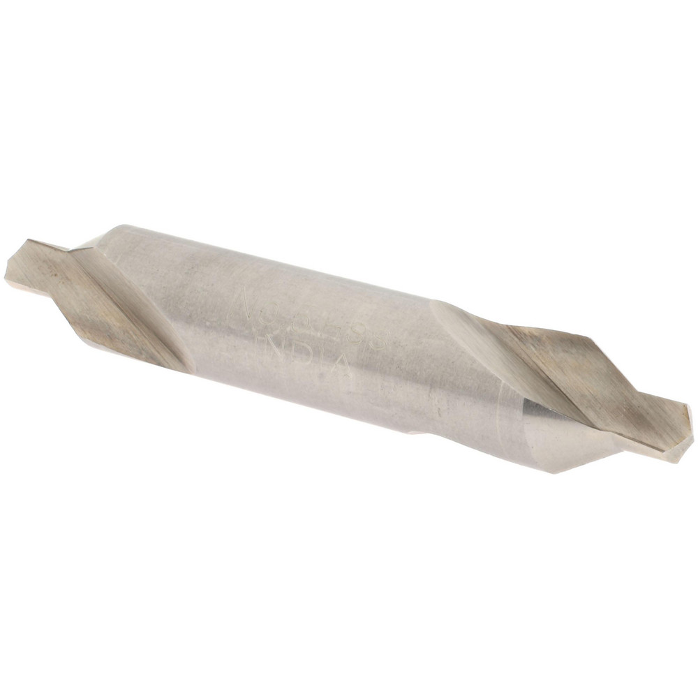 Value Collection Combination Drill & Countersink: #5, 7/16" Body Dia, High-Speed Steel - 156400005000000