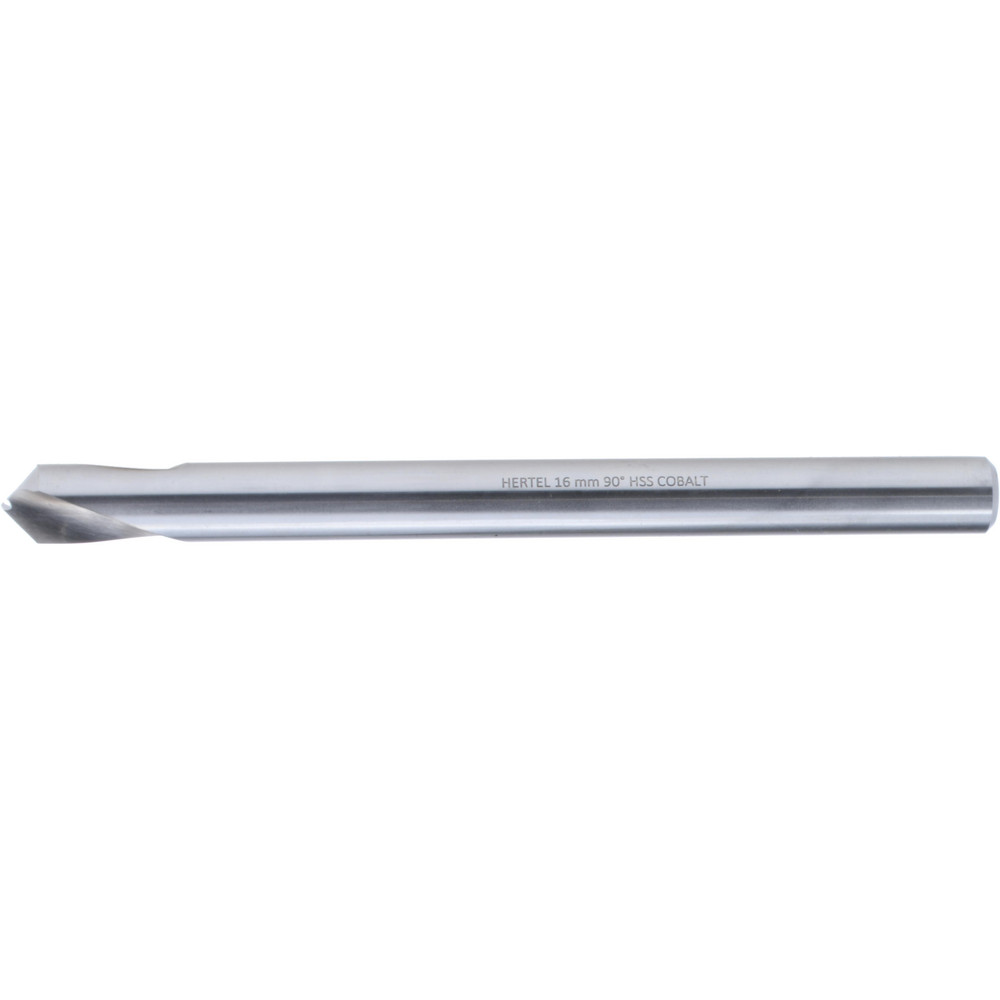 Hertel Spotting Drill: 16.00 mm Dia, 90 deg, Cobalt M-35 (HSS-E) - H-81197160000