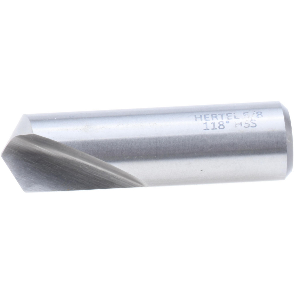Keo Spotting Drill: 5/8" Dia, 90 deg, 2-1/4" OAL, High-Speed Steel - 955-000-319