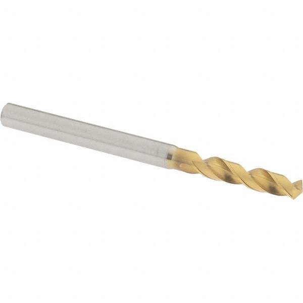 Precision Twist Drill Spotting Drill: 1/4" Dia, 90 deg, 6" OAL, High-Speed Steel - 6000062