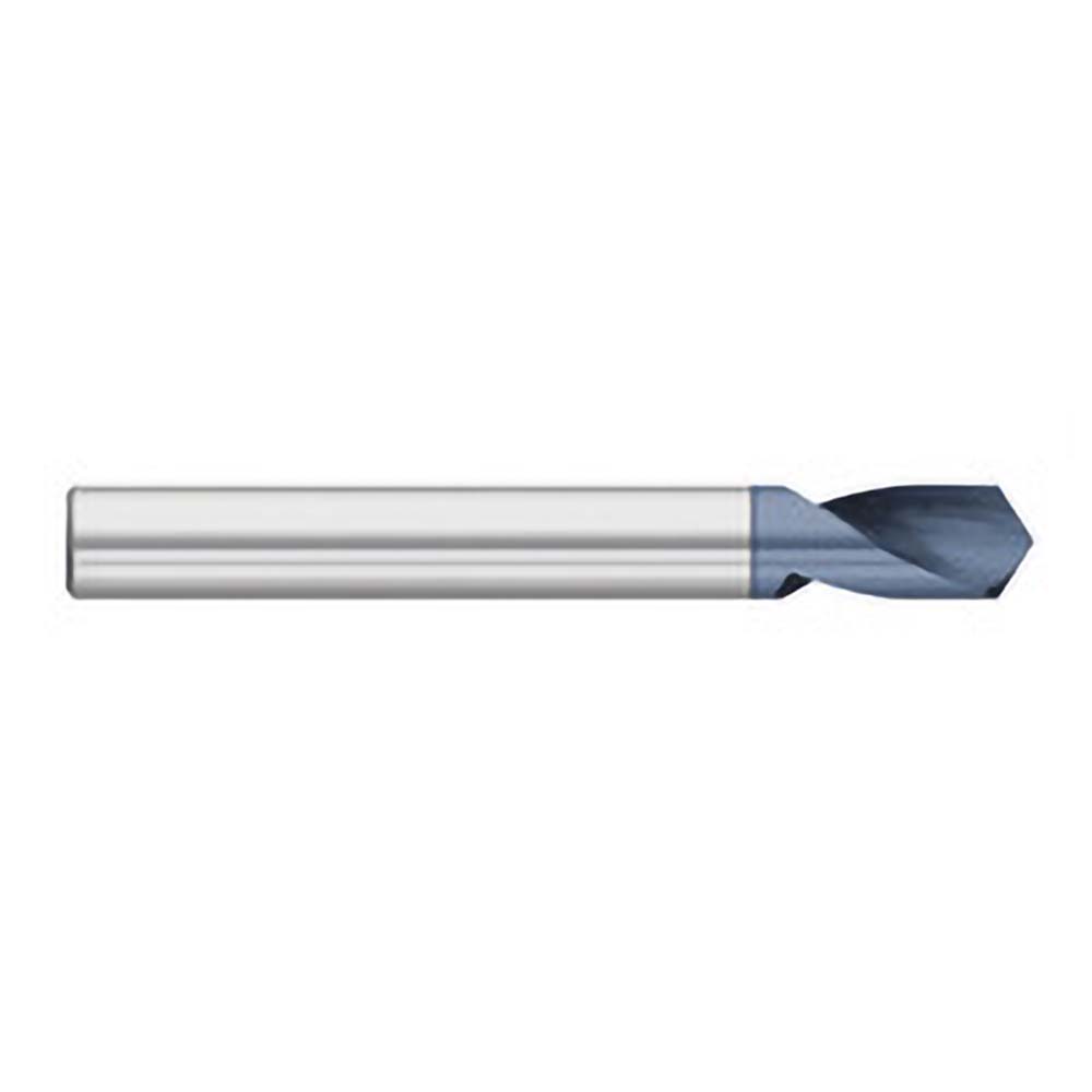 Titan USA Spotting Drill: 3/8" Dia, 120 deg, 3" OAL, Solid Carbide - TC28824