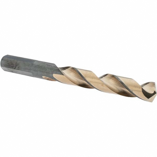 Hertel Combination Drill & Countersink: #6, 1/2" Body Dia, 118 deg, High-Speed Steel - H-81185060600