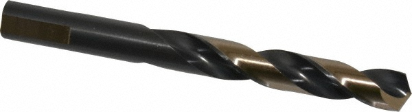 Hertel Combination Drill & Countersink: #6, 1/2" Body Dia, 118 deg, High-Speed Steel - H-81185060600