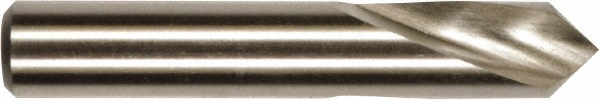 Magafor Spotting Drill: 1" Dia, 90 deg, 2-1/2" OAL, High-Speed Steel - 8119A254000