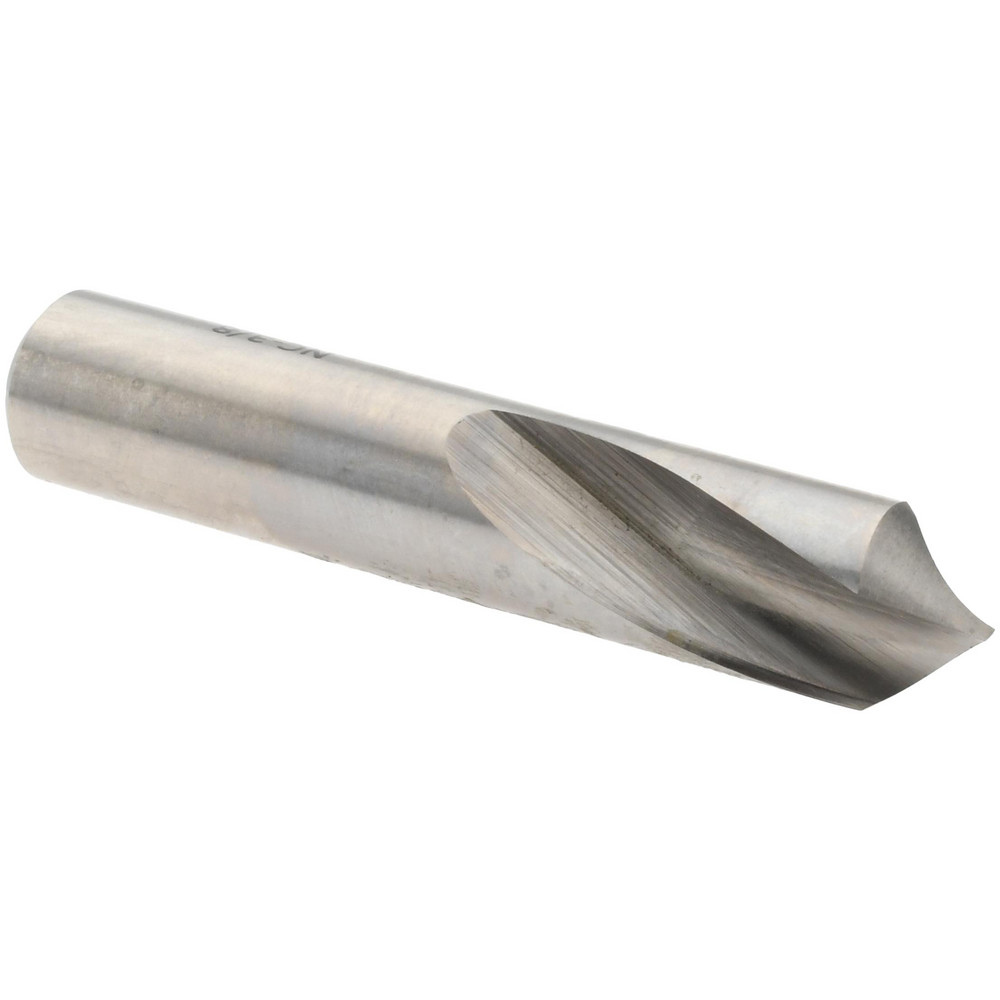 Magafor Spotting Drill: 1" Dia, 90 deg, 2-1/2" OAL, High-Speed Steel - 8119A254000