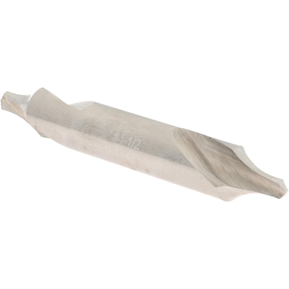 Guhring Combination Drill & Countersink: 7/16" Body Dia, High-Speed Steel - 9005940047600