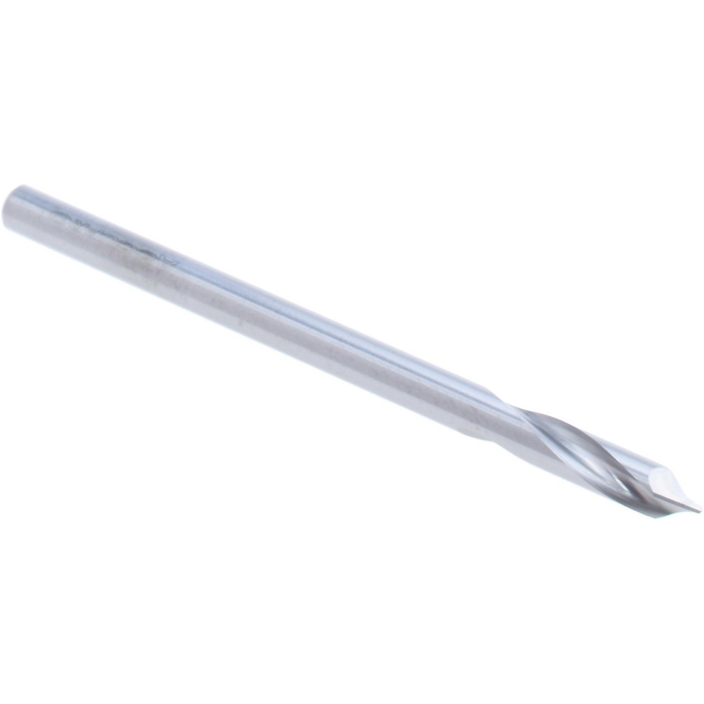 Accupro Spotting Drill: 1/8" Dia, 60 deg, 2" OAL, Solid Carbide - 89698724