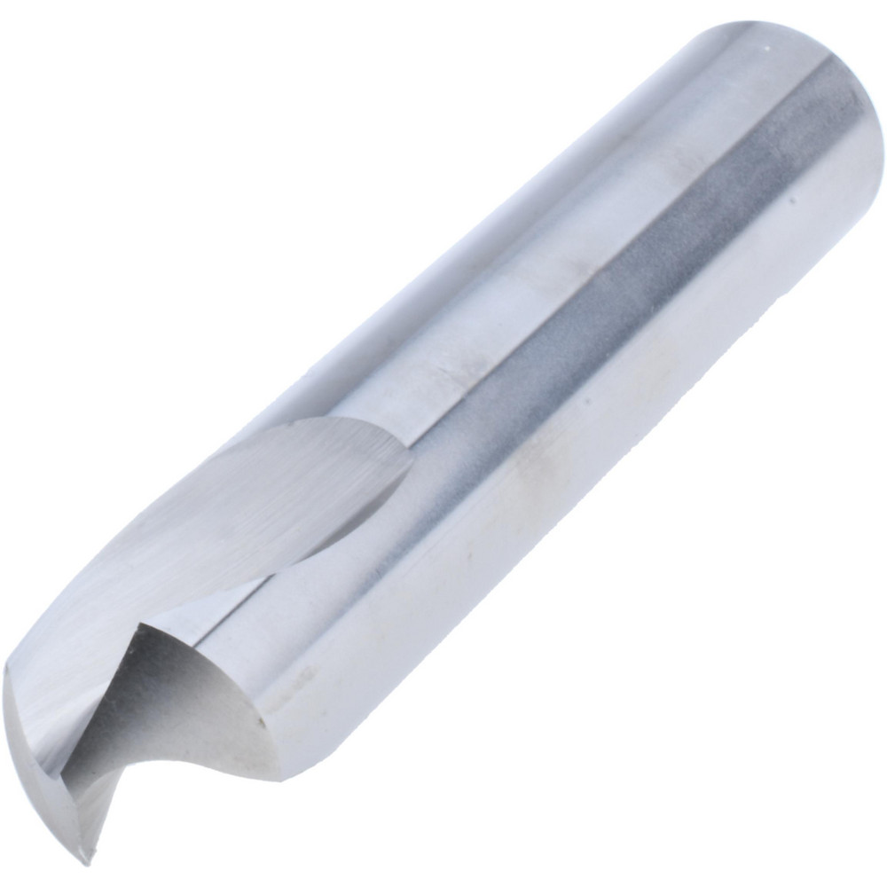 Hertel Spotting Drill: 1" Dia, 120 deg, 5-3/8" OAL, High-Speed Steel - H-8119D254006
