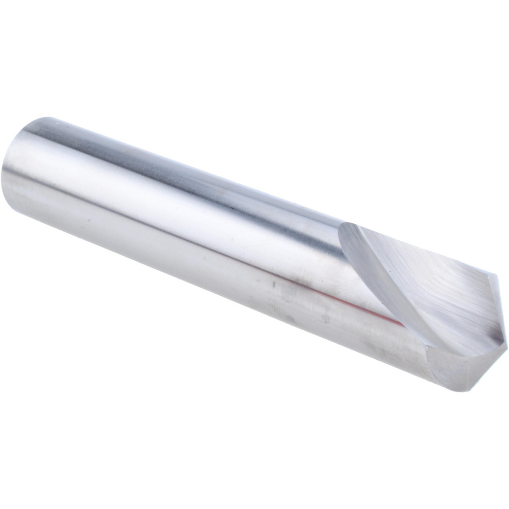 Hertel Spotting Drill: 1" Dia, 120 deg, 5-3/8" OAL, High-Speed Steel - H-8119D254006