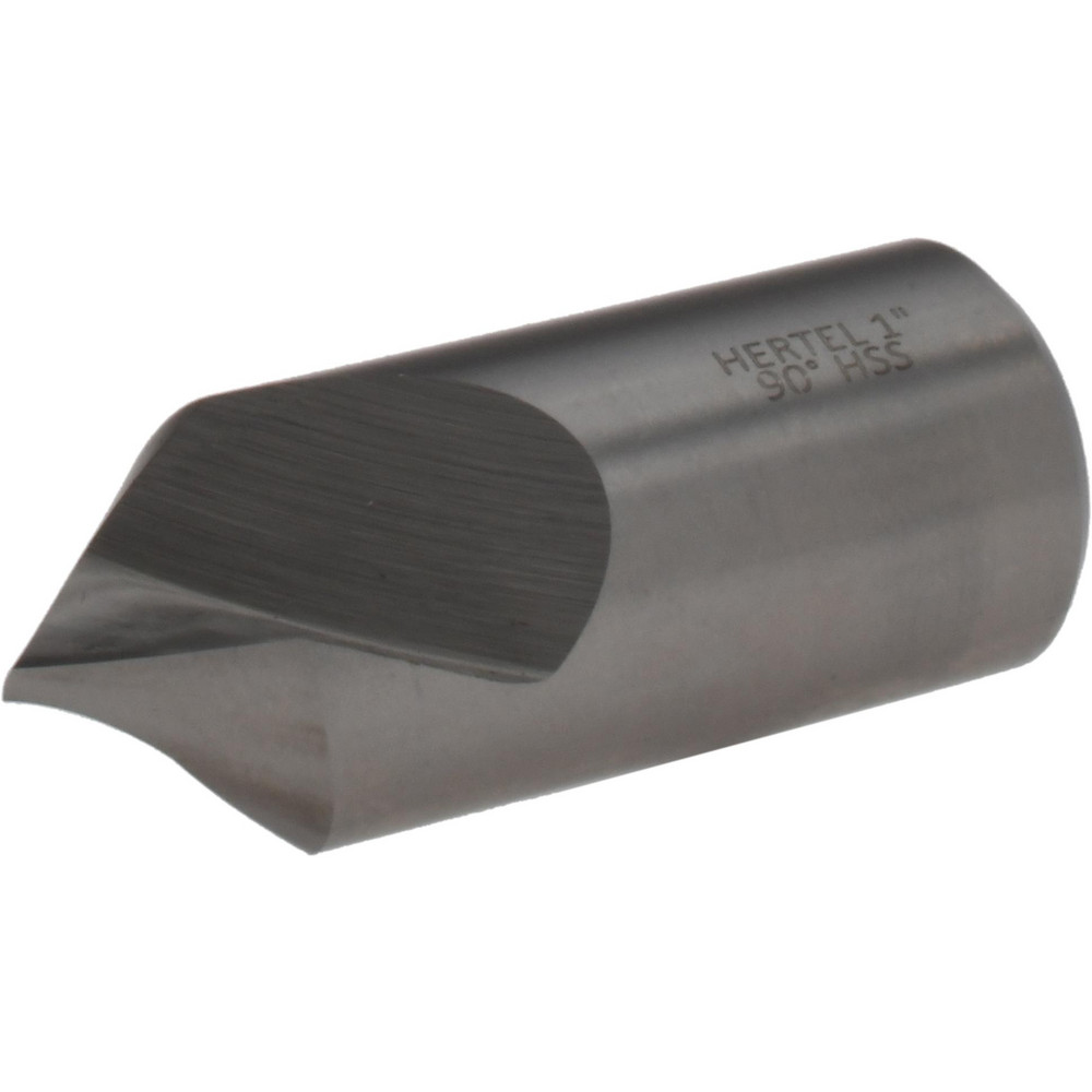 Precision Twist Drill Spotting Drill: 1" Dia, 120 deg, 8" OAL, High-Speed Steel - 6000076