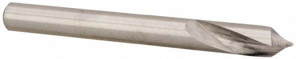 OSG Spotting Drill: 8.00 mm Dia, 120 deg, 81 mm OAL, High-Speed Steel - 62928
