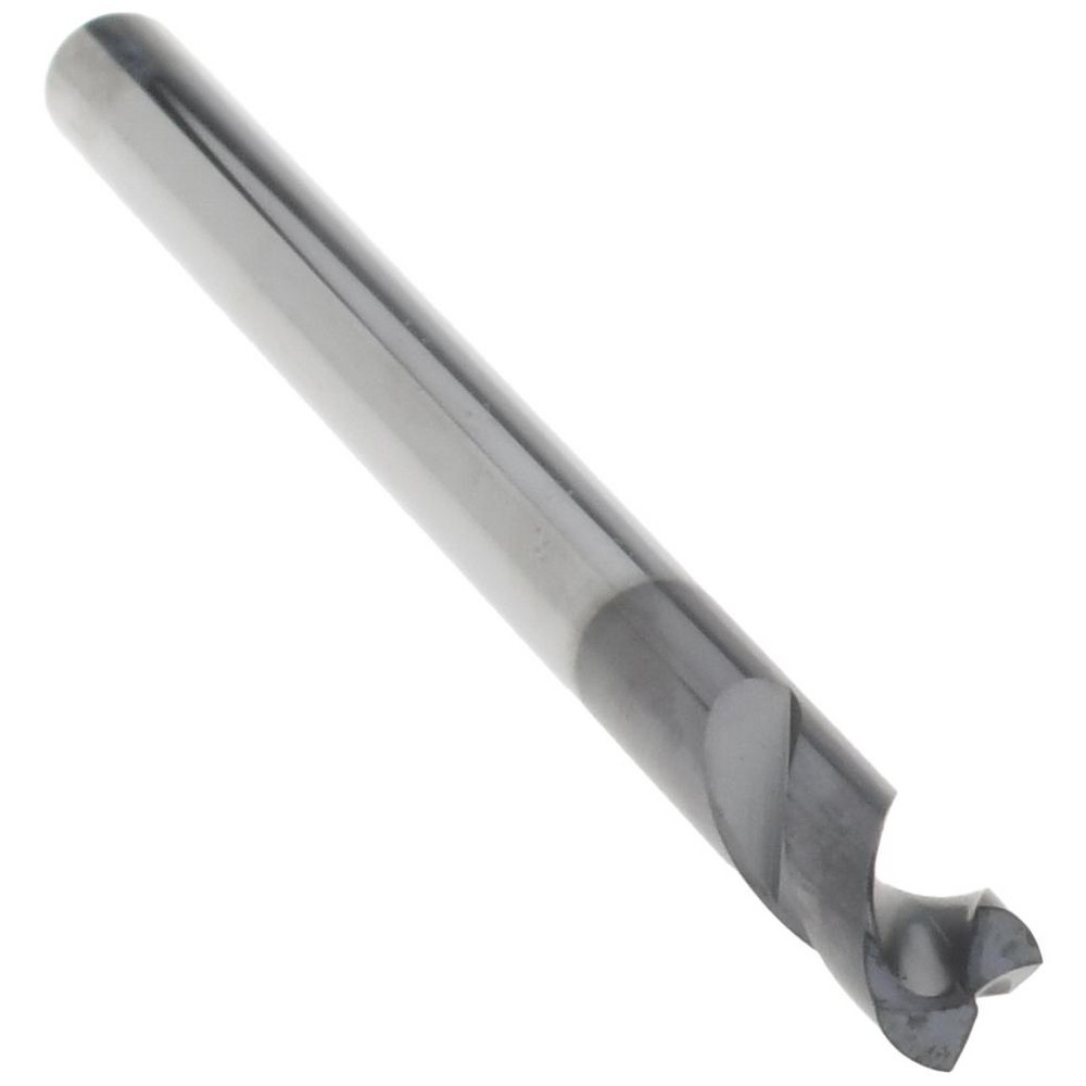 Emuge Spotting Drill: 1/8" Dia, 142 deg, 2" OAL, Solid Carbide - EFUT3300.0317