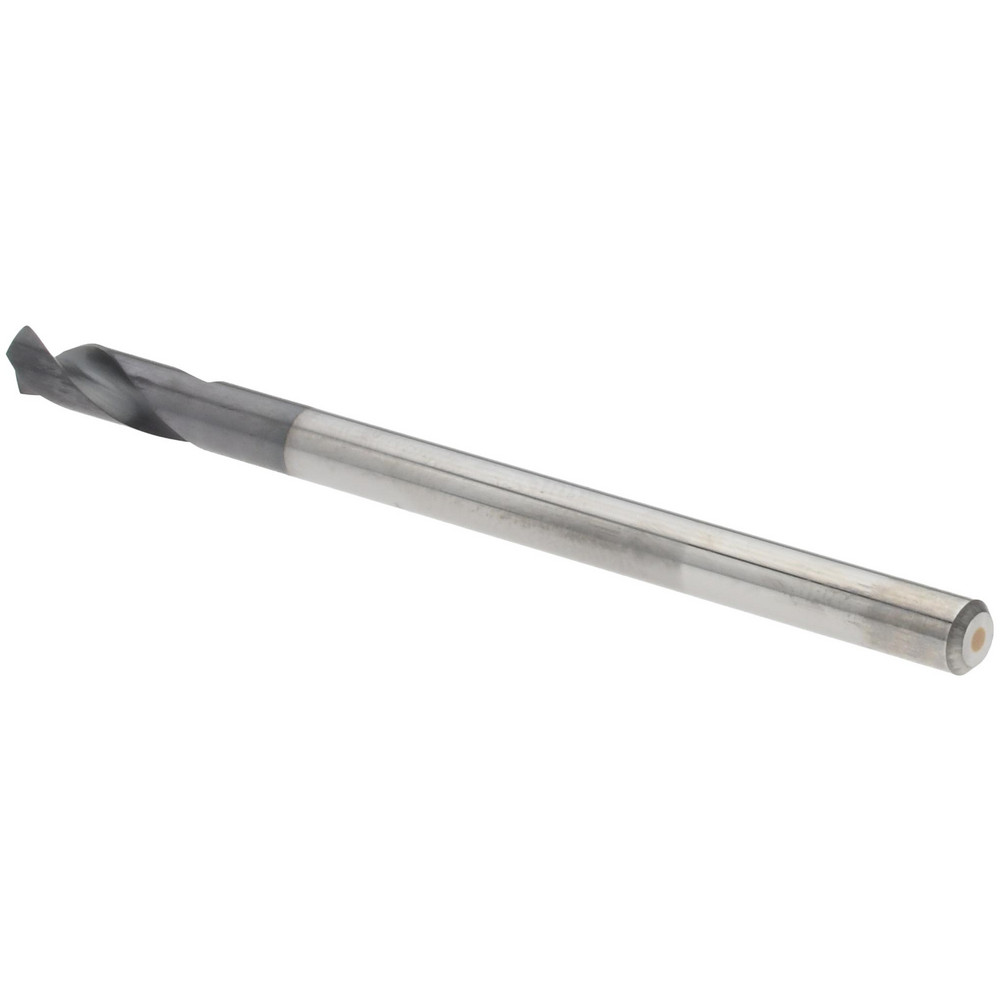 Emuge Spotting Drill: 1/8" Dia, 142 deg, 2" OAL, Solid Carbide - EFUT3300.0317