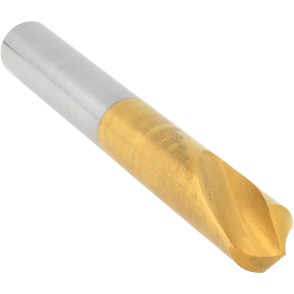 Guhring Spotting Drill: 12.00 mm Dia, 90 deg, 102 mm OAL, High-Speed Steel - 9005680120000