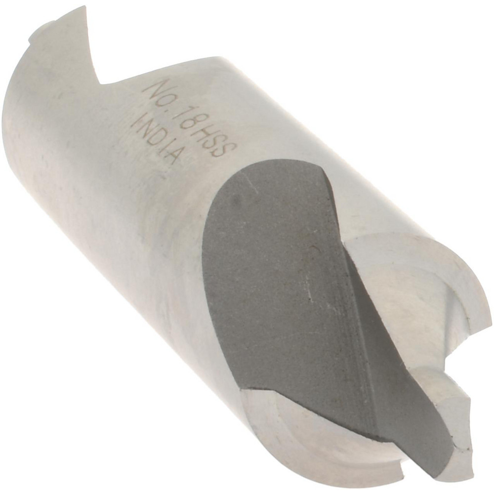 Value Collection Combination Drill & Countersink: #18, 3/4" Body Dia, 118 deg, High-Speed Steel - 157400018000000