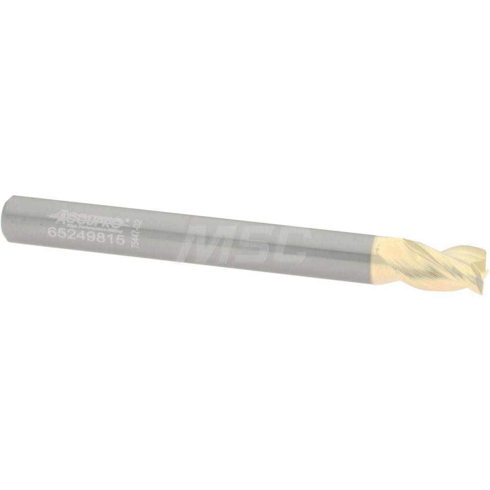 Accupro Spotting Drill: 5.00 mm Dia, 120 deg, 51 mm OAL, Solid Carbide - 89699037