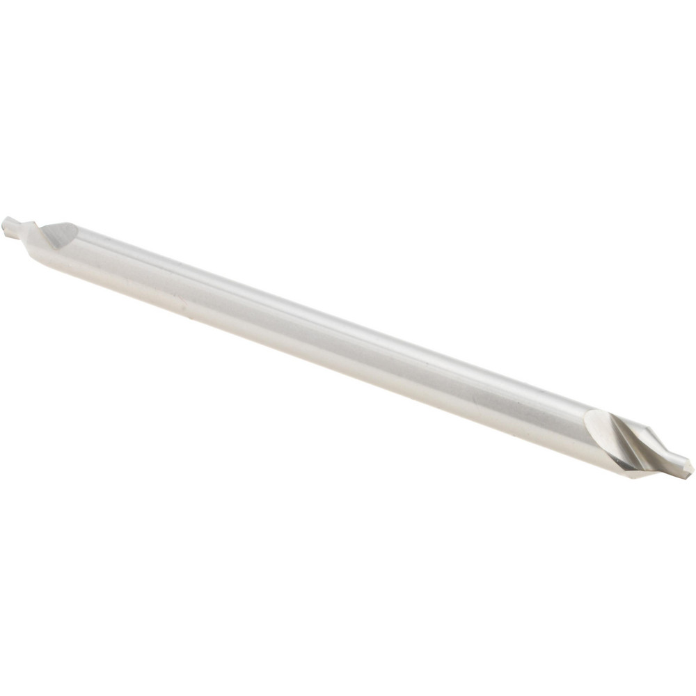 Hertel Combination Drill & Countersink: #3, 1/4" Body Dia, 118 deg, High-Speed Steel - H-81185030400